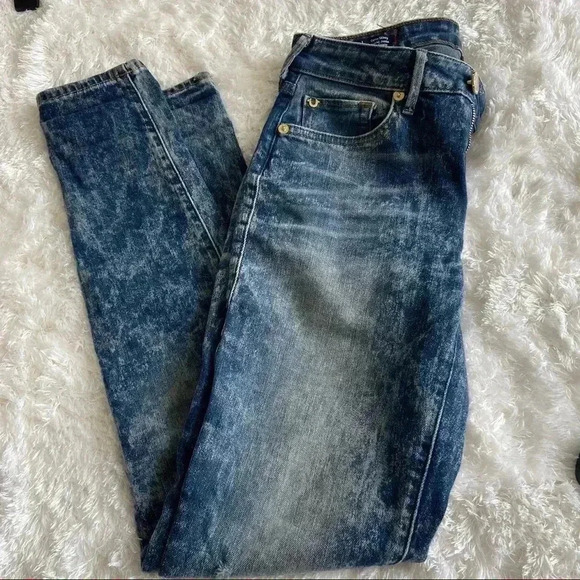 COPY - True Religion Jennie Curvy Skinny Jeans size 26 - Picture 2 of 12